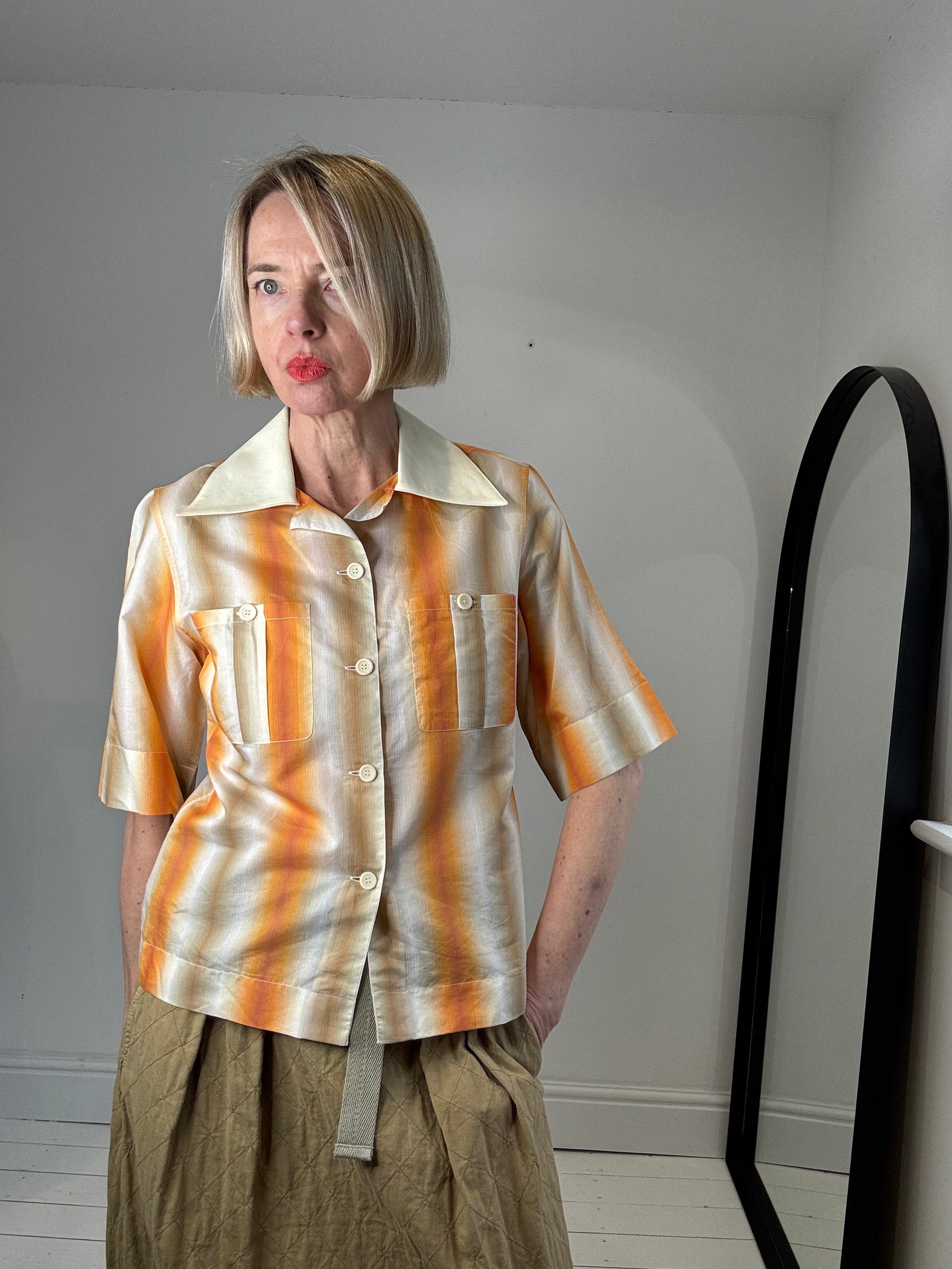 WALES BONNER gradient shirt