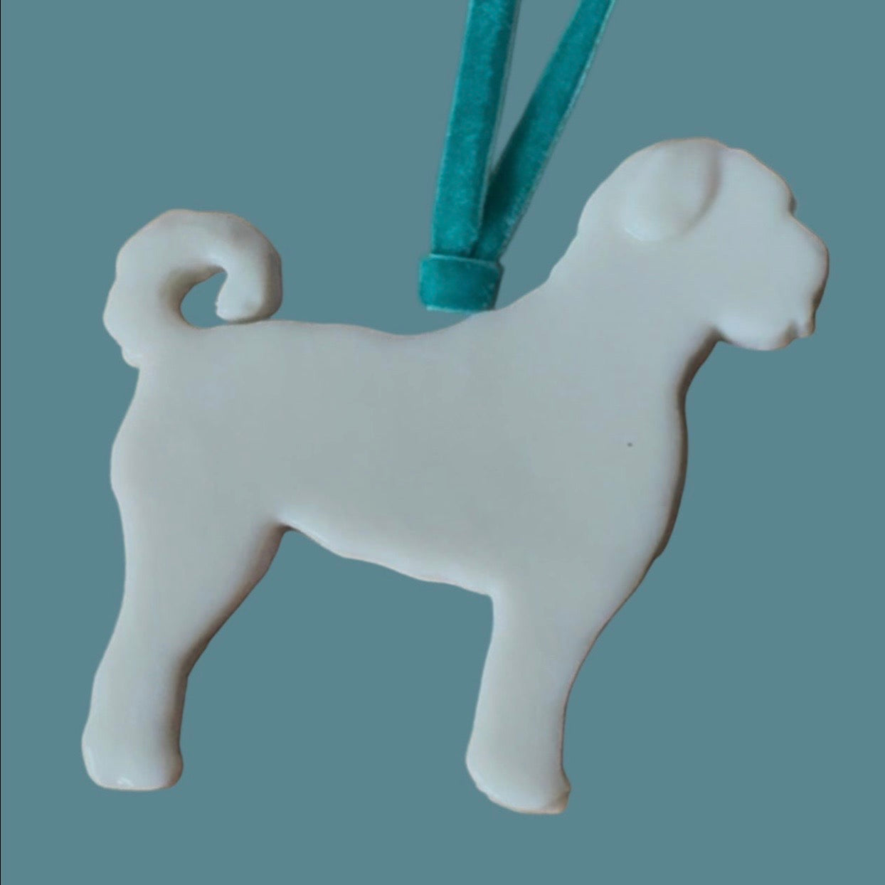 Porcelain Dog hanging decorations