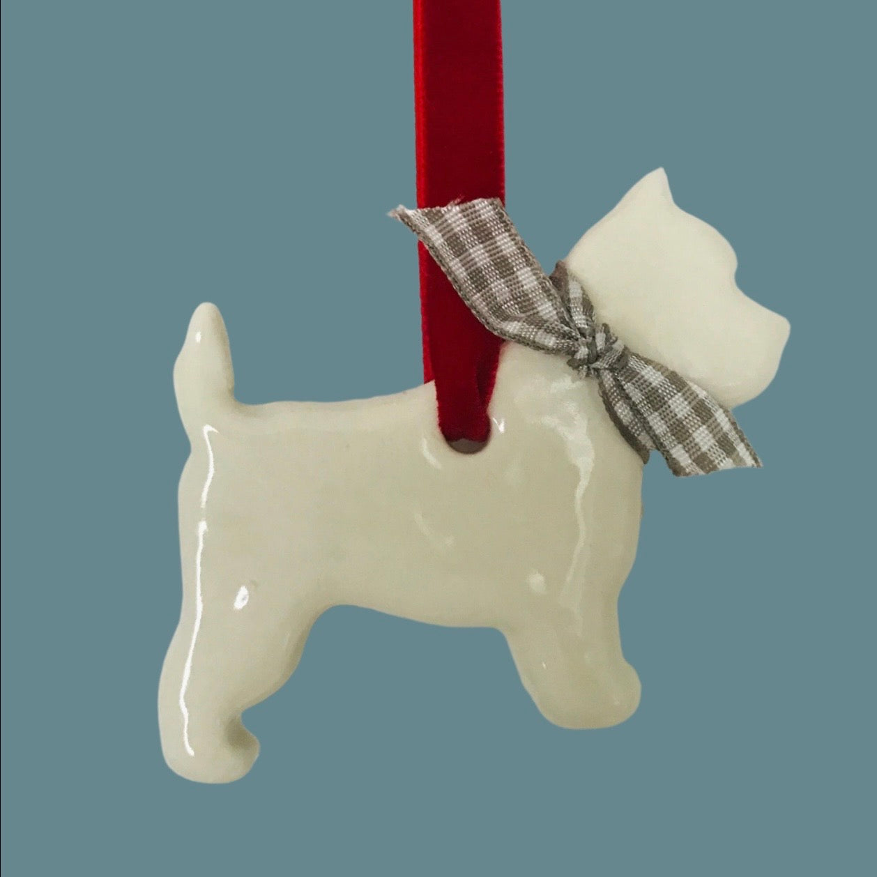 Porcelain Dog hanging decorations