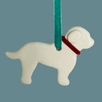 Porcelain Dog hanging decorations