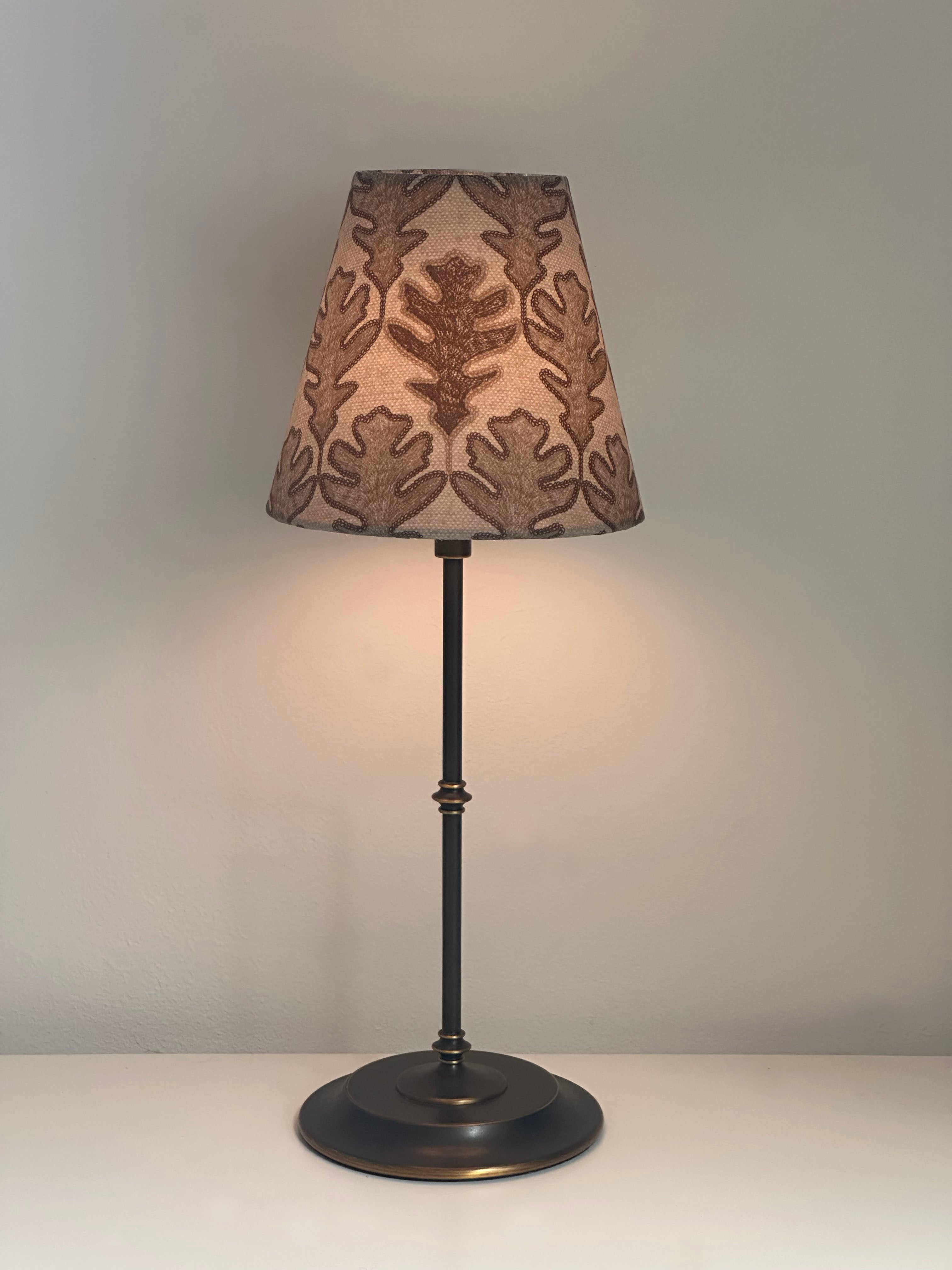CANDLE CLIP LAMPSHADE ~ BROADLEAF CLAY