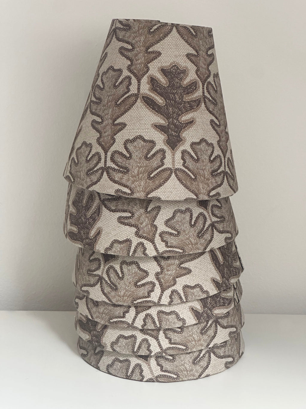 CANDLE CLIP LAMPSHADE ~ BROADLEAF CLAY