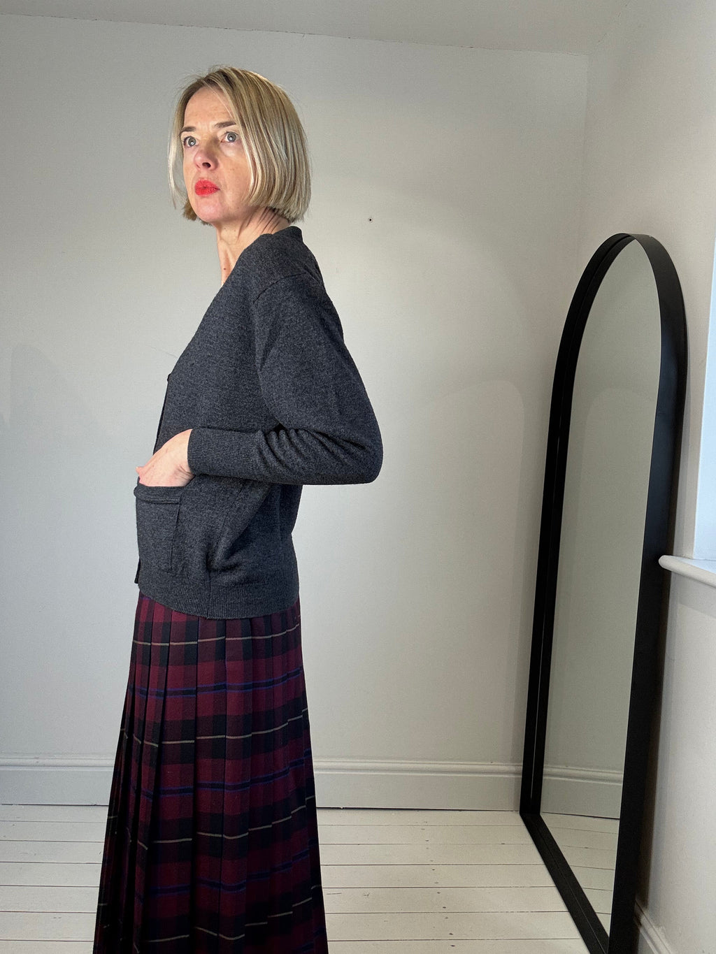 VINTAGE wool cardigan