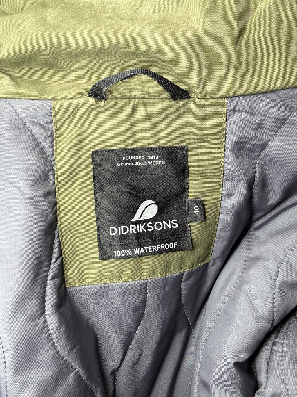 DIDRIKSONS waterproof coat