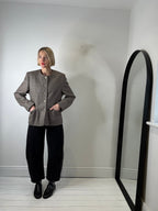 VINTAGE collarless jacket