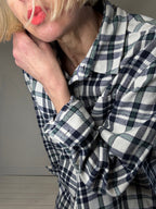 Cotton check shirt