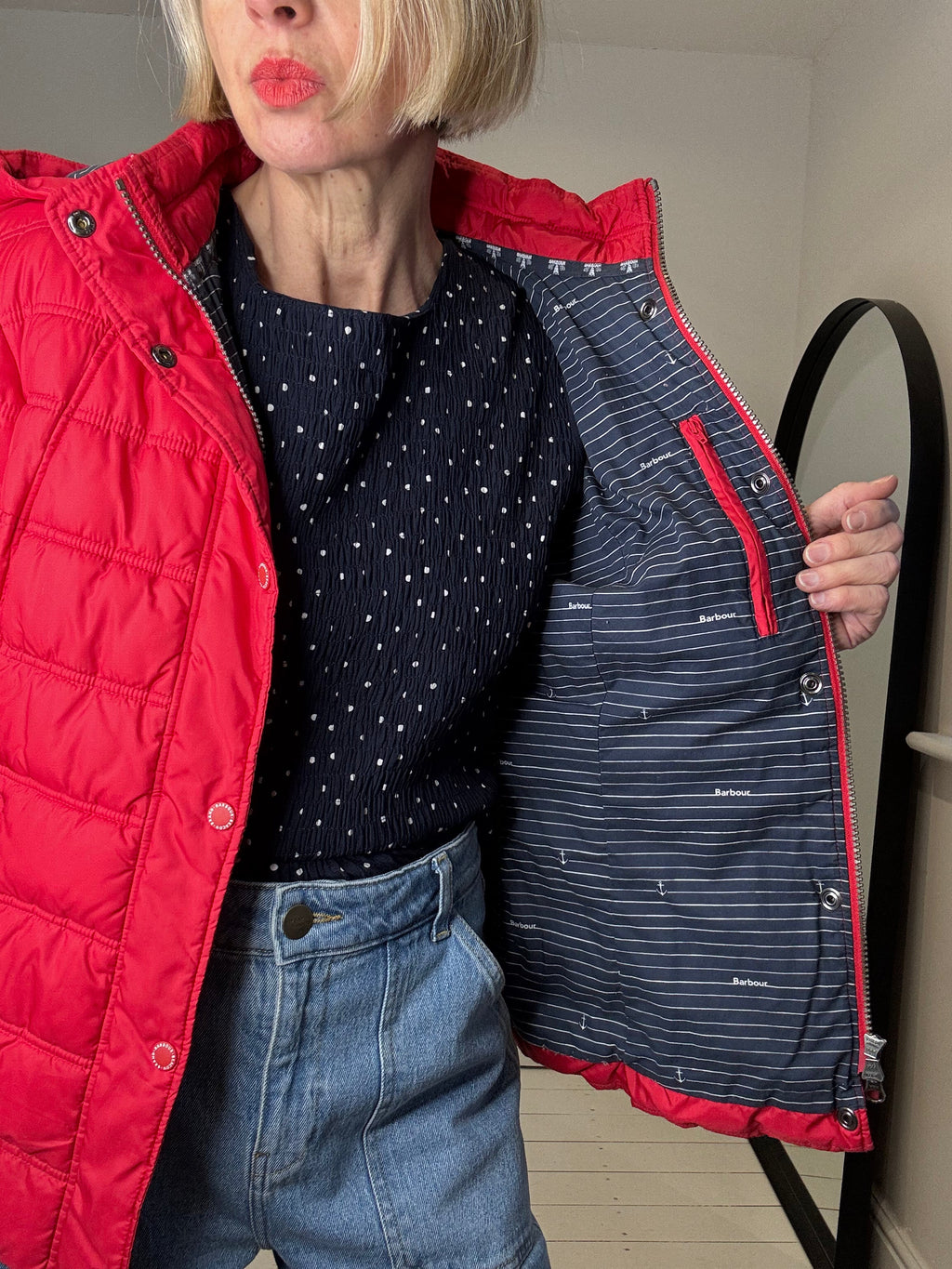 Barbour quilted jacket