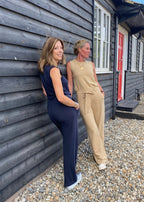 HERO sleeveless top, camel