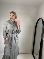 BLUE BARN LIFE Irish linen shirt dress