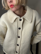 L’ENVERS 100% Spanish Merino wool cardigan