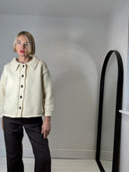 L’ENVERS 100% Spanish Merino wool cardigan