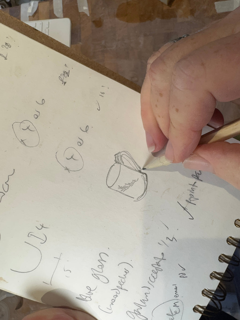 Pottery Mug Making Workshop Day in Nailsworth