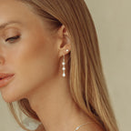 Triple Drop in Silver and Zirconia
