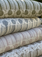 LUMBAR CUSHION ~ MOONPENNY/DAISY CHAIN MOSS