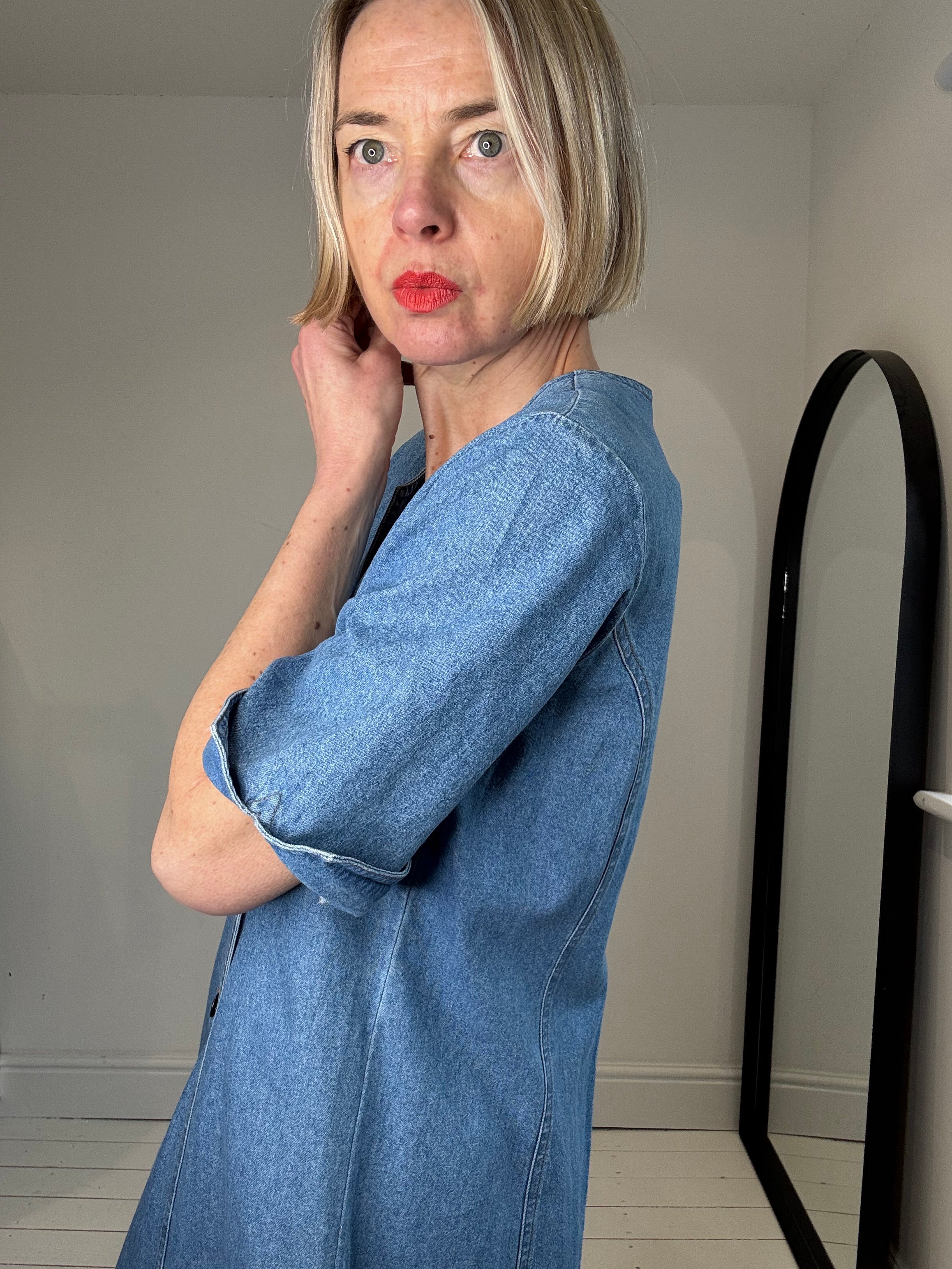 VINTAGE denim dress