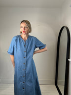 VINTAGE denim dress