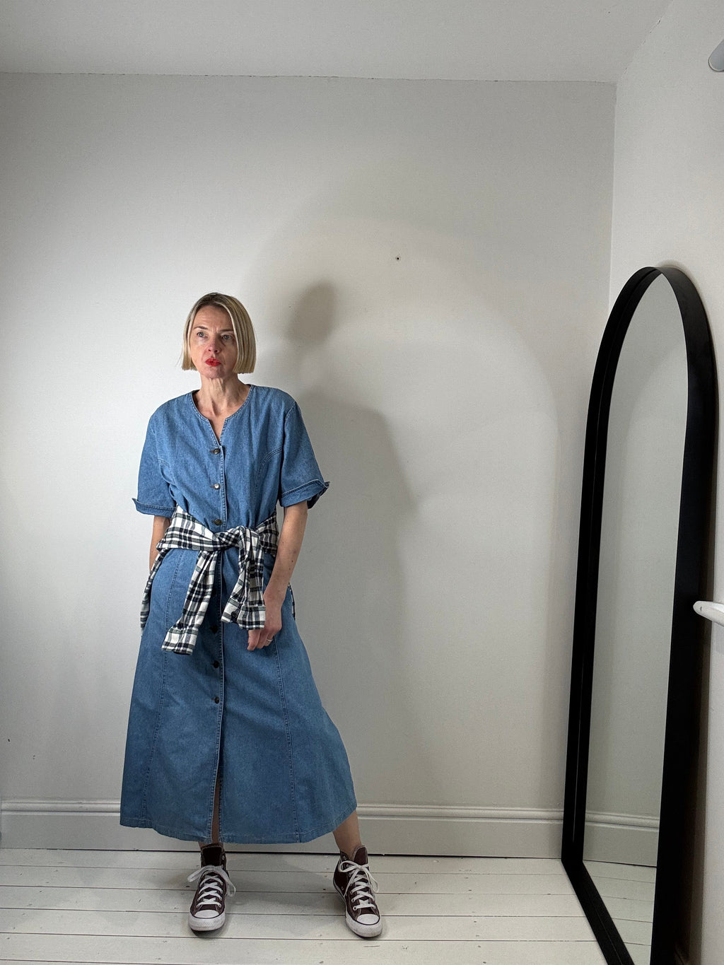 VINTAGE denim dress