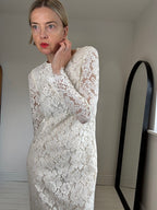 GANNI lace dress