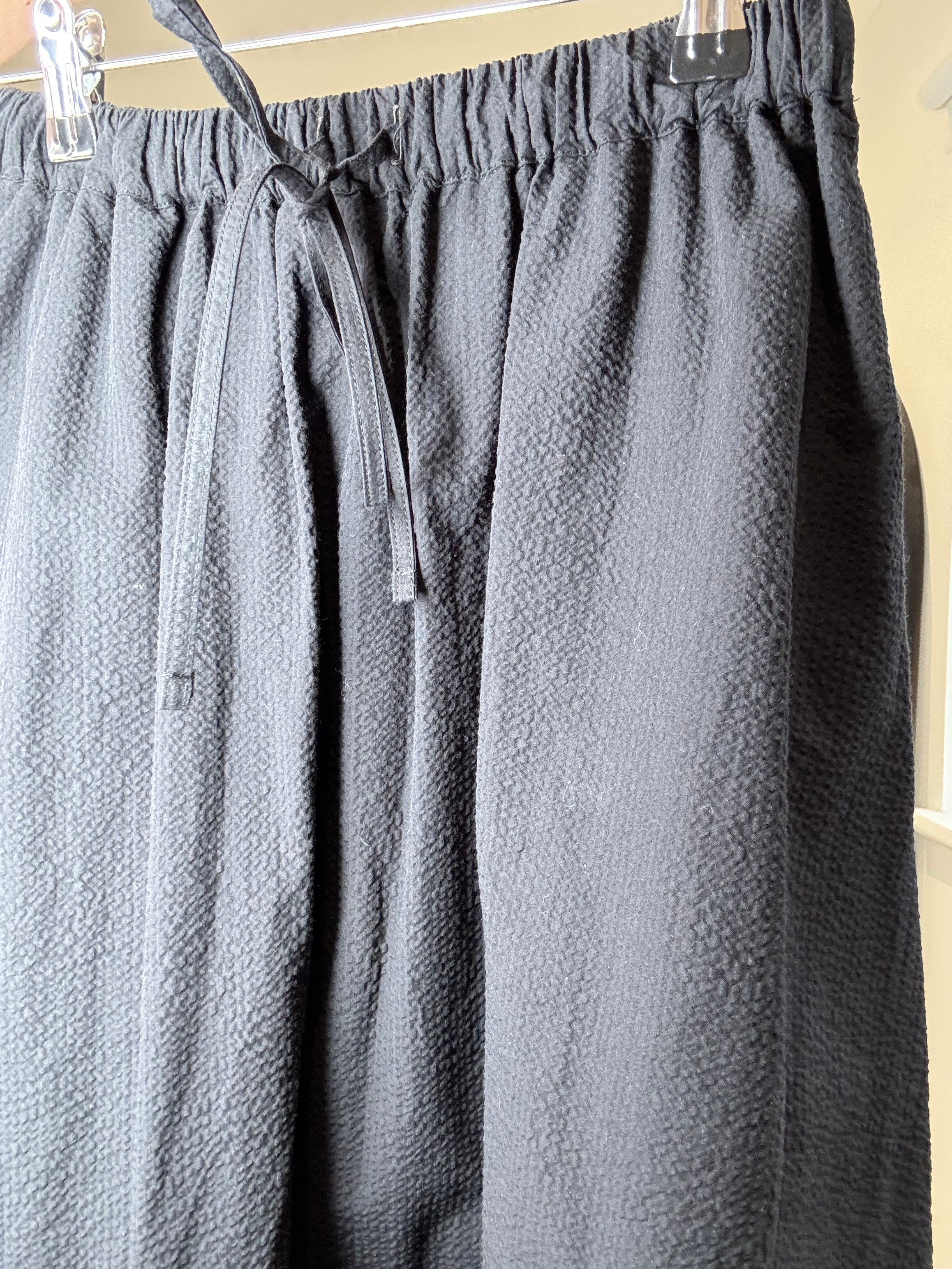 Cotton elasticated waist skirt
