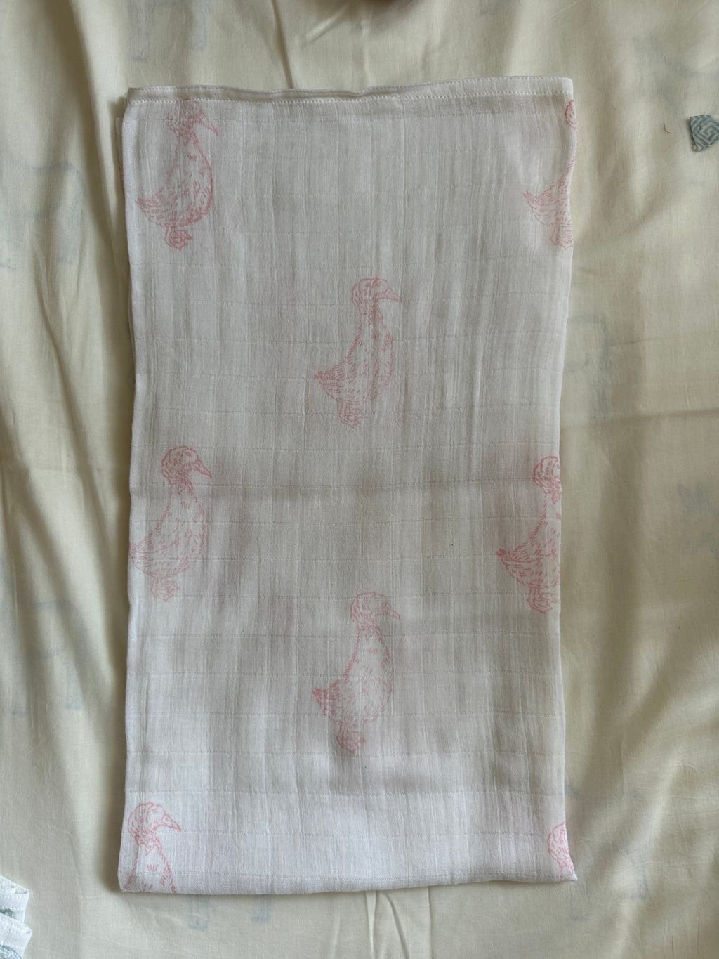 Cotton Muslin – Duck Print (50 x 70cm)