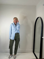 Linen chambray shirt