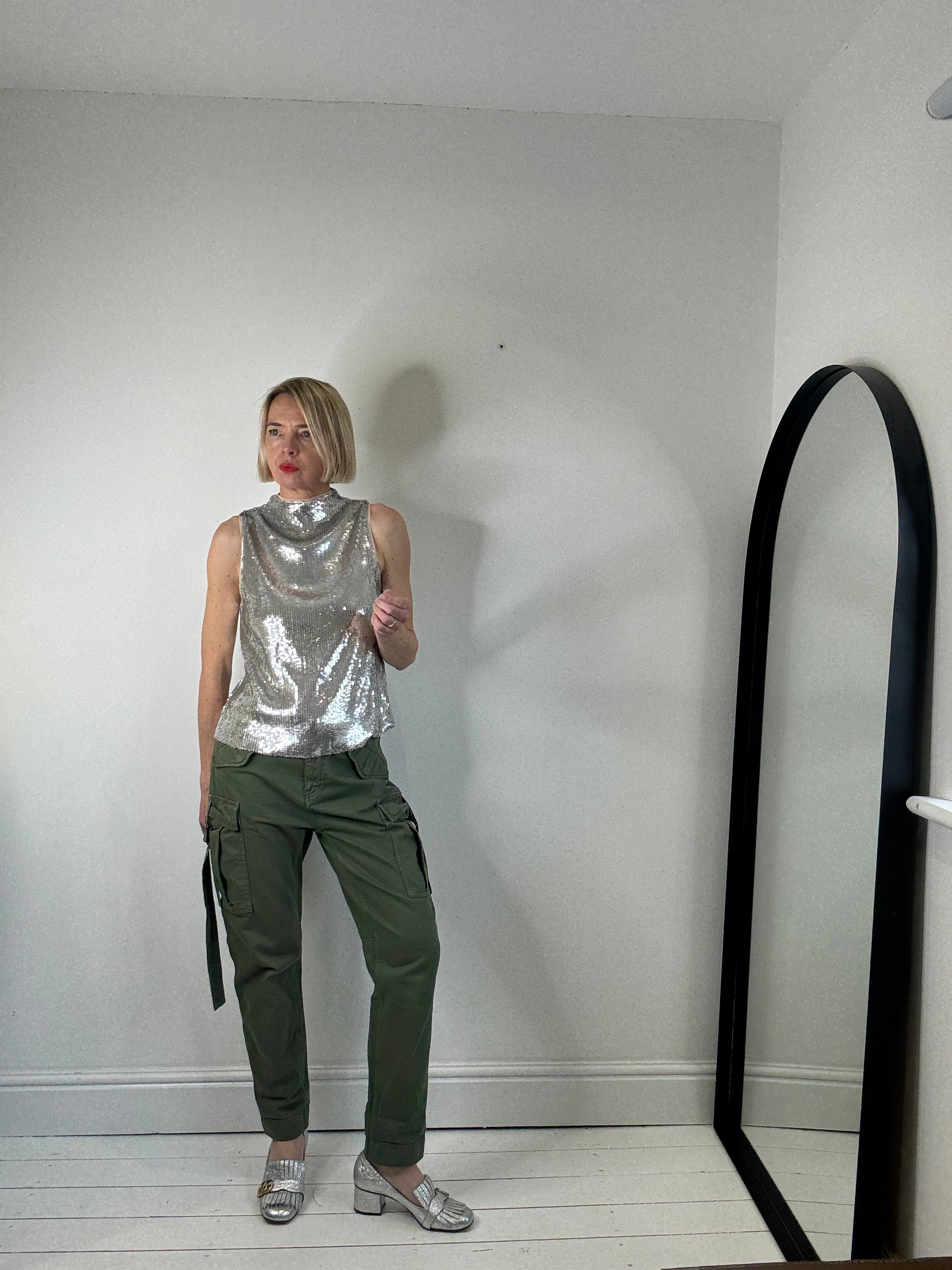 UNIQUE khaki trousers