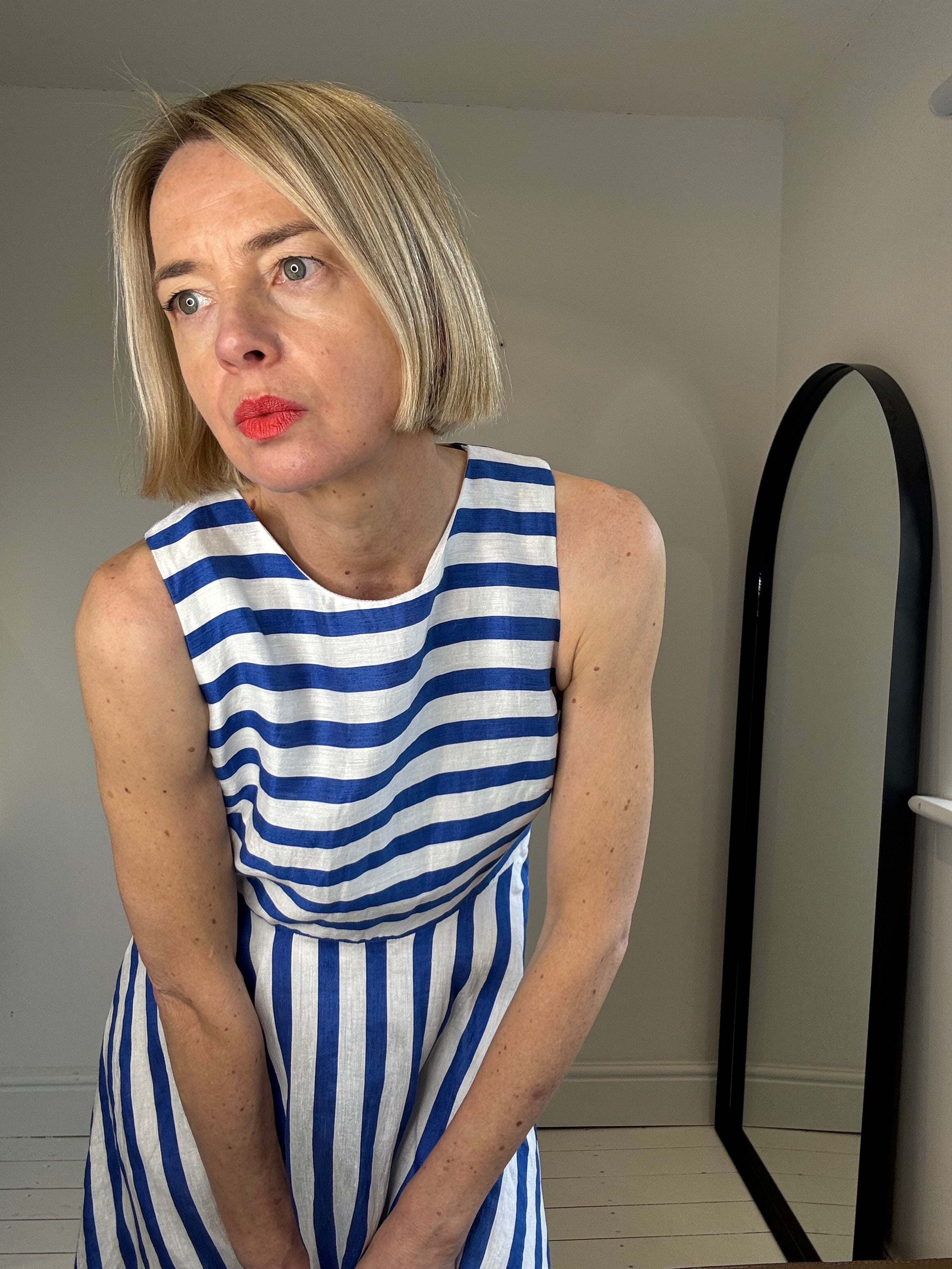 Cutabout stripe dress