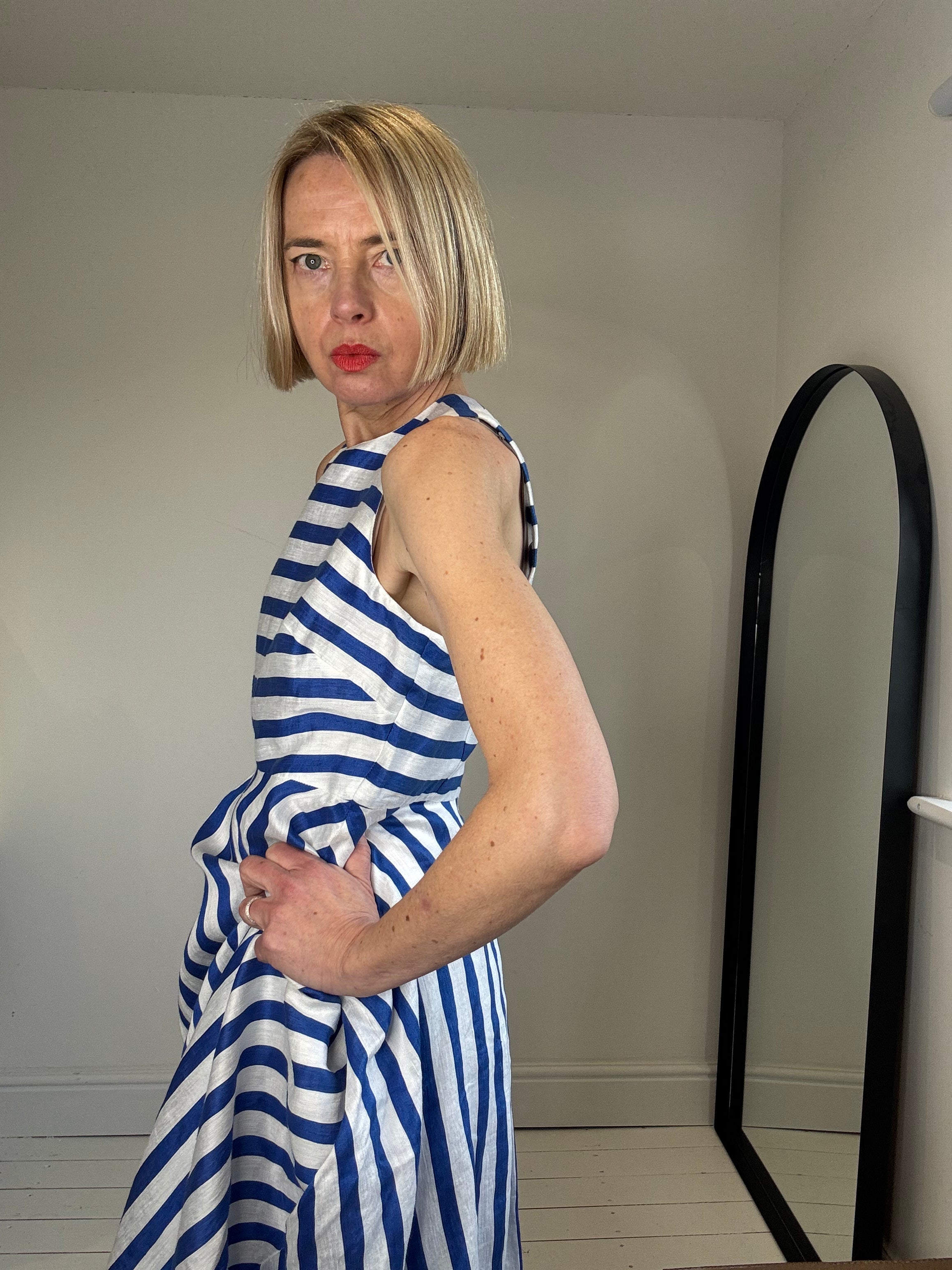Cutabout stripe dress