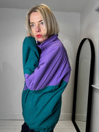 VINTAGE reversible windbreaker fleece