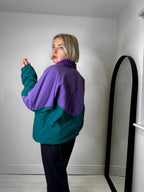 VINTAGE reversible windbreaker fleece