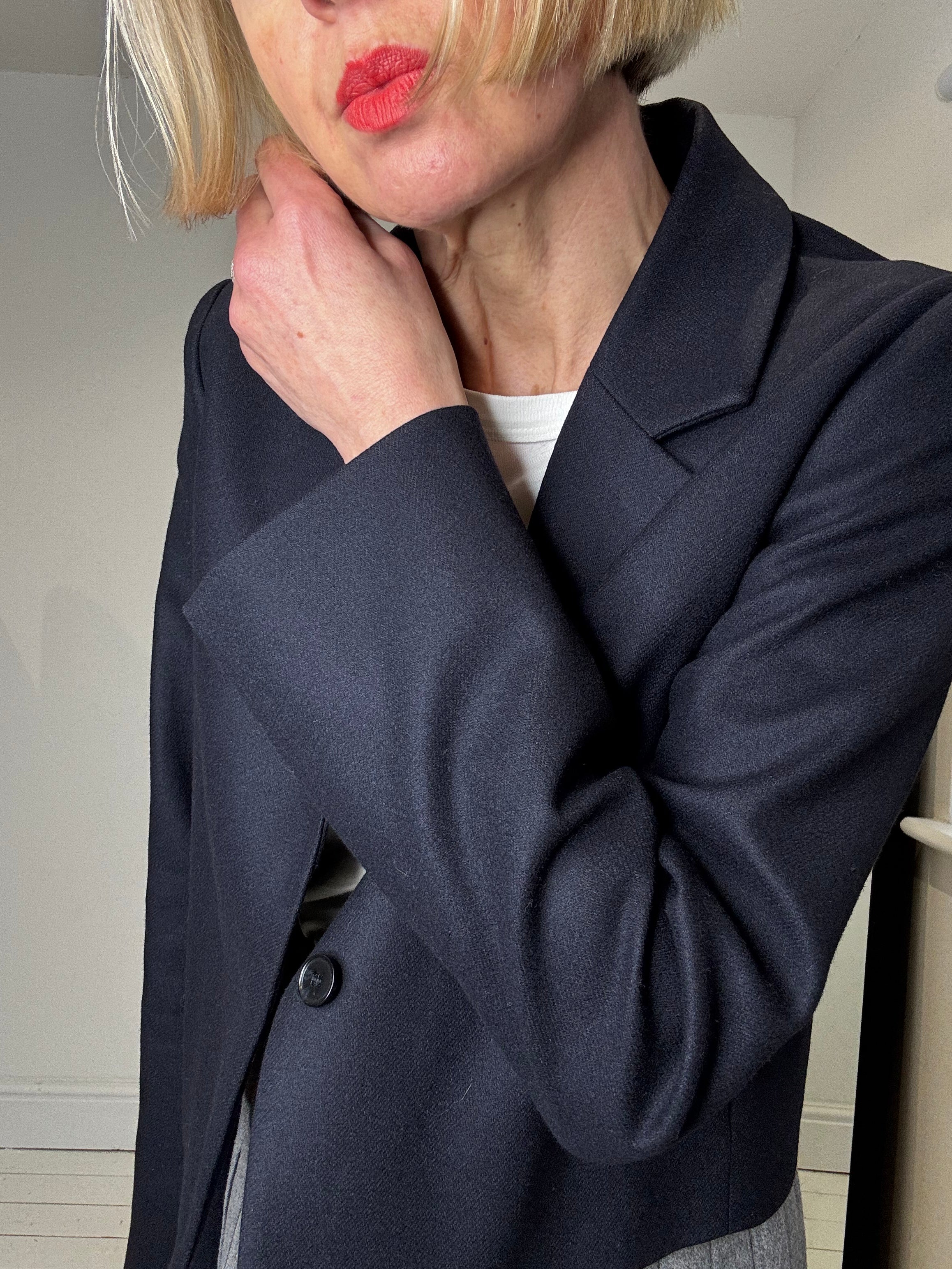 COS cropped blazer