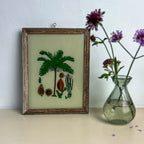 PALM TREE Indian glass painting