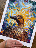 Duck of the Gods Giclée Print - Limited Edition
