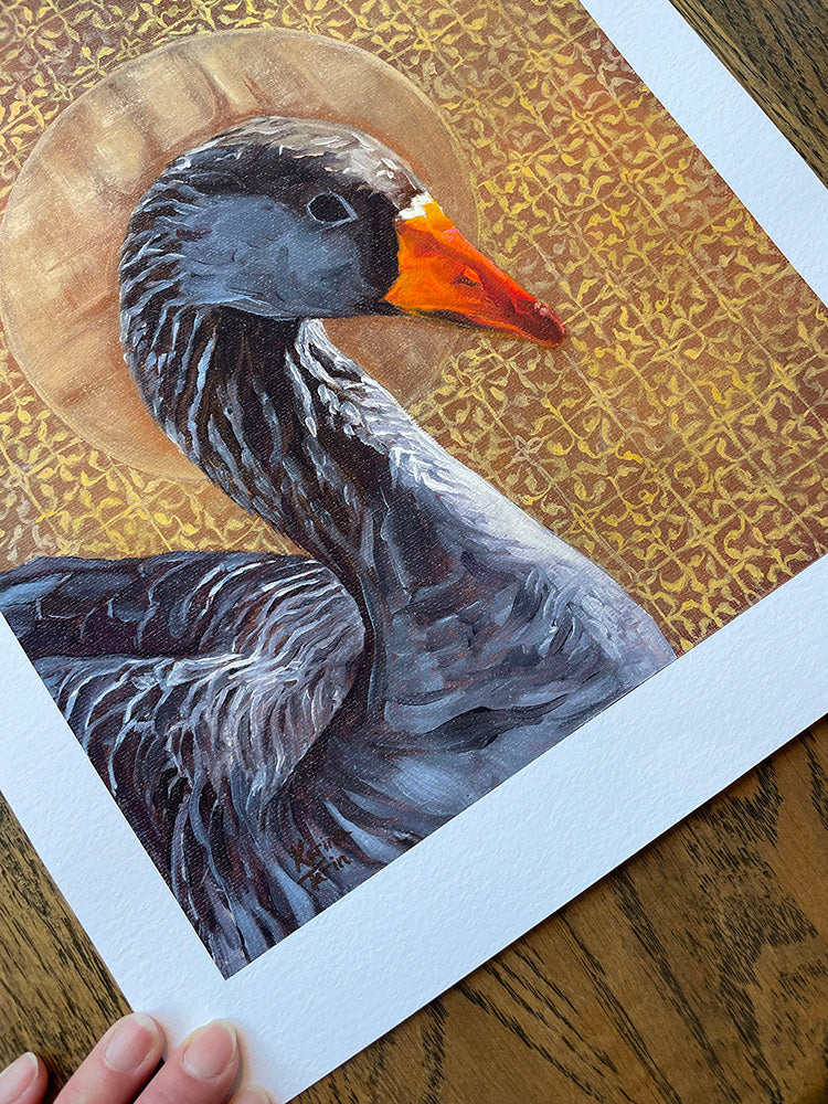 Wilton Goose Giclée Print - Limited Edition