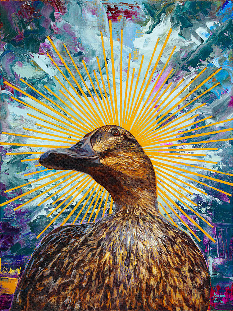 Duck of the Gods Giclée Print - Limited Edition