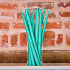 Turquoise -  Tapered Dinner Candles