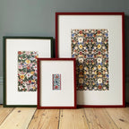 Floral Panel Large - I