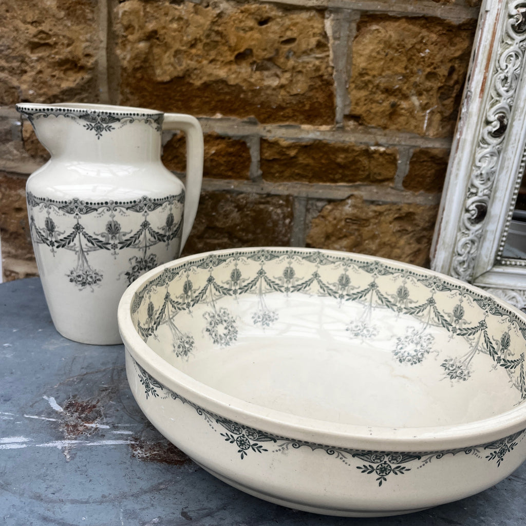 Antique French Wash Set - Terre de Fea HB & CIE Massena