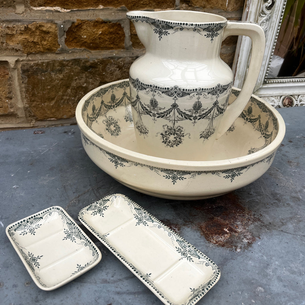 Antique French Wash Set - Terre de Fea HB & CIE Massena