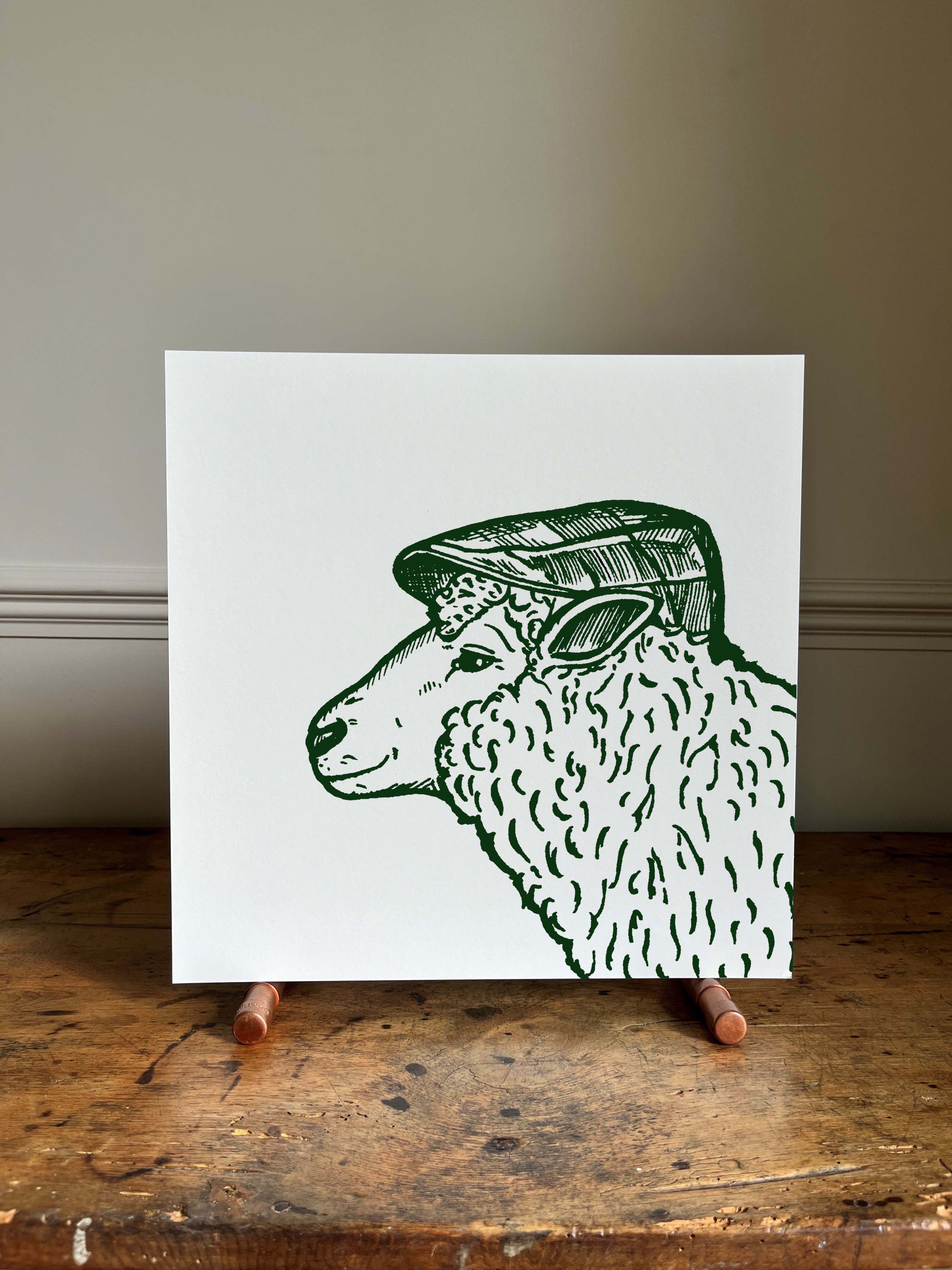 Ivor Sheep Art Print