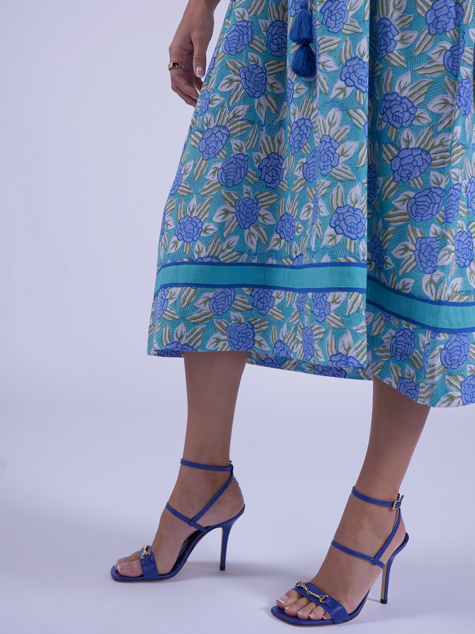 'IVY' DRESS IN BLUE