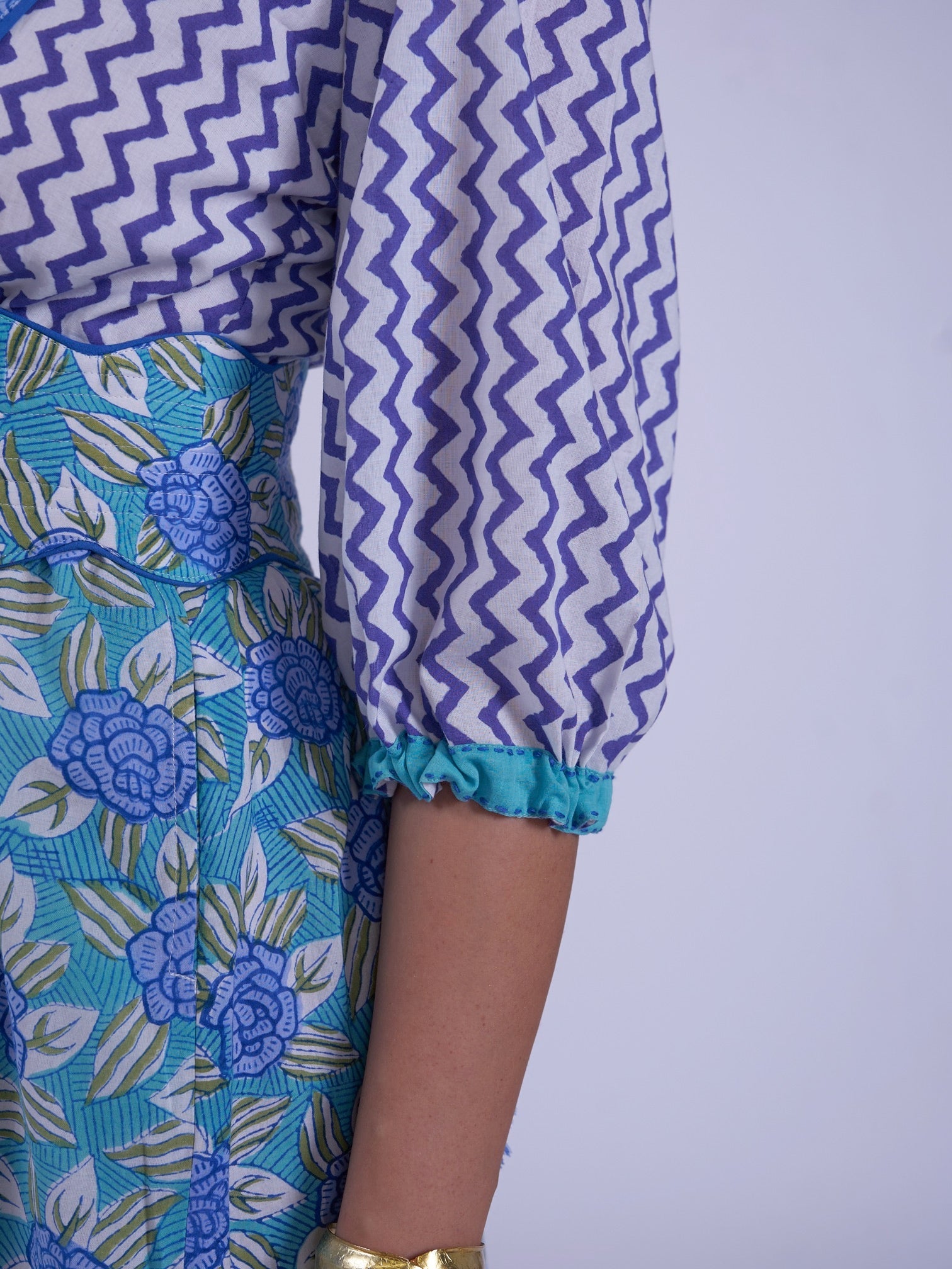 'IVY' DRESS IN BLUE