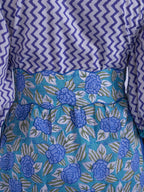 'IVY' DRESS IN BLUE