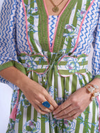 'IVY' DRESS IN APPLE BLOSSOM