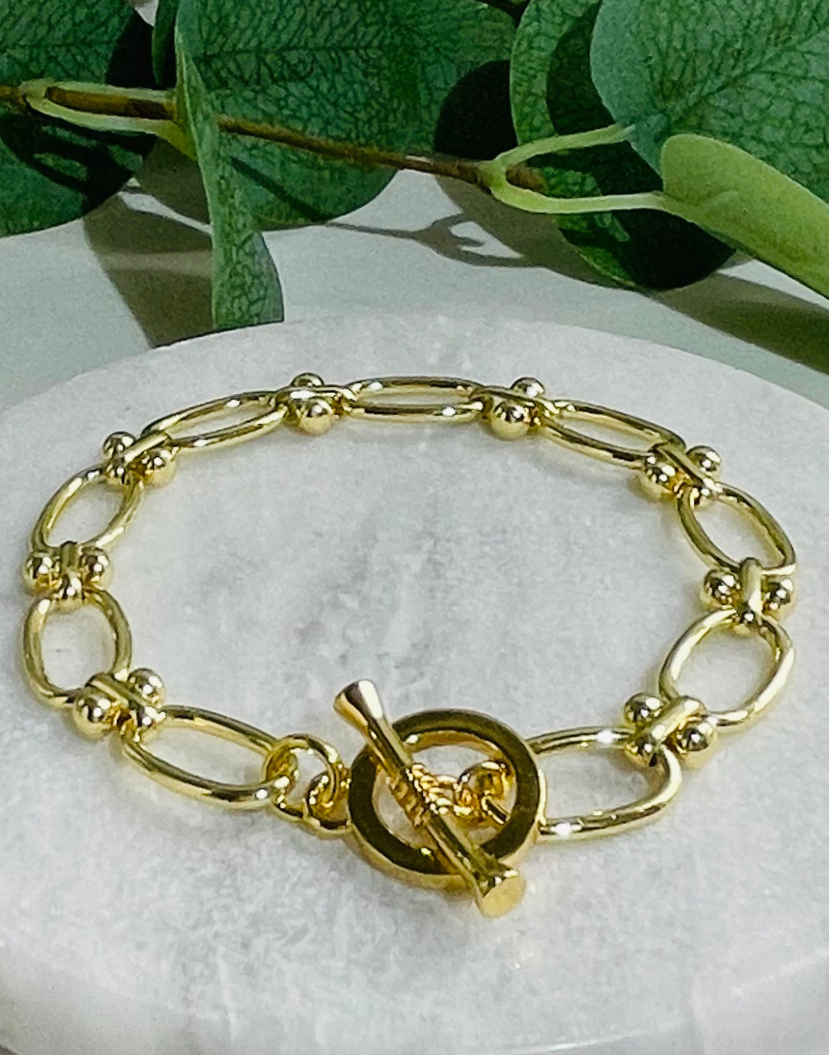 Jessica Gold Link Bracelet