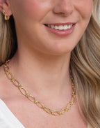 Jessica Gold Link Necklace
