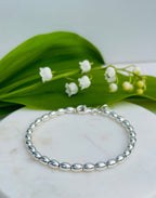 Jilly Sterling Silver Ball Bracelet