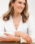 Jilly Sterling Silver Ball Bracelet