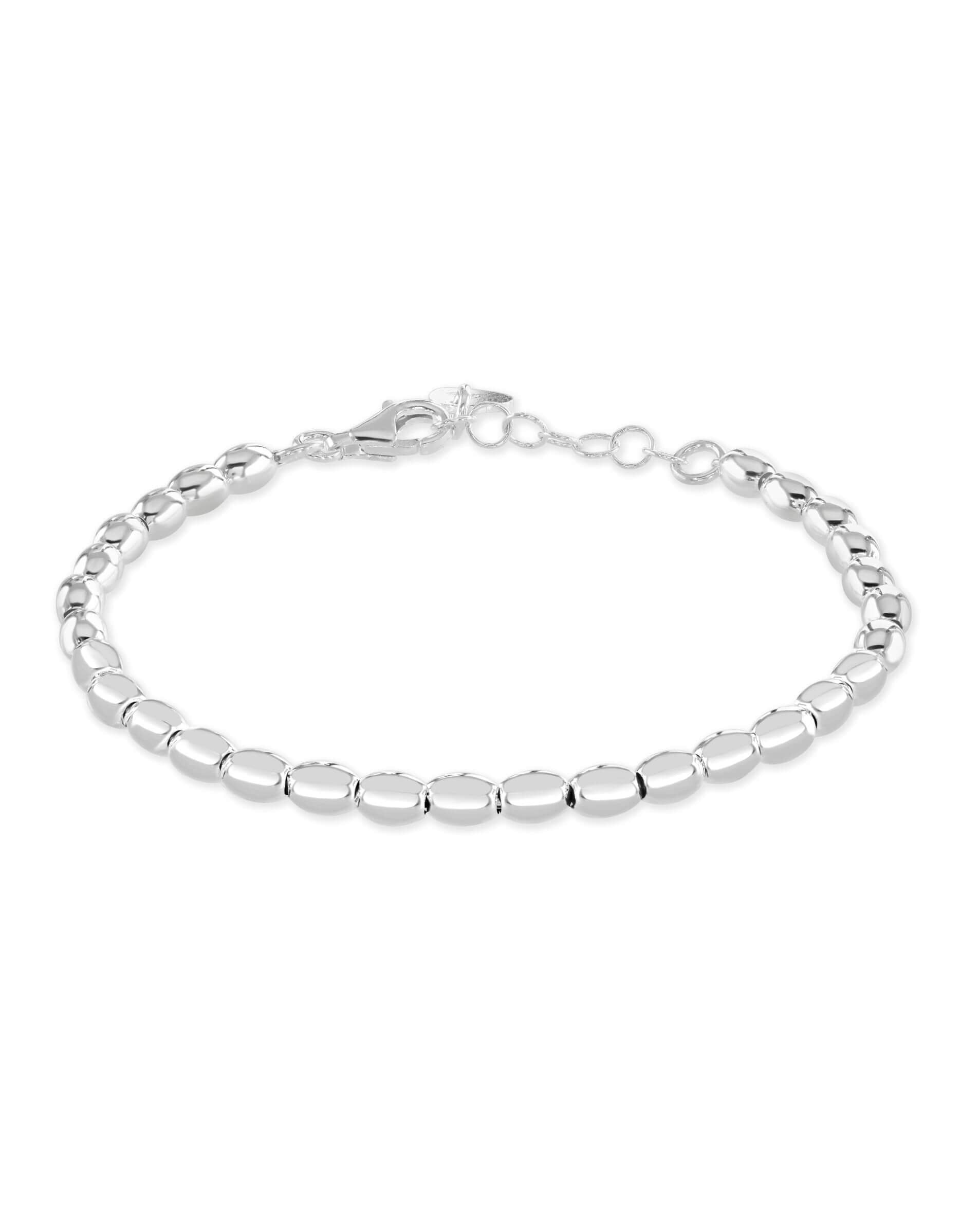 Jilly Sterling Silver Ball Bracelet