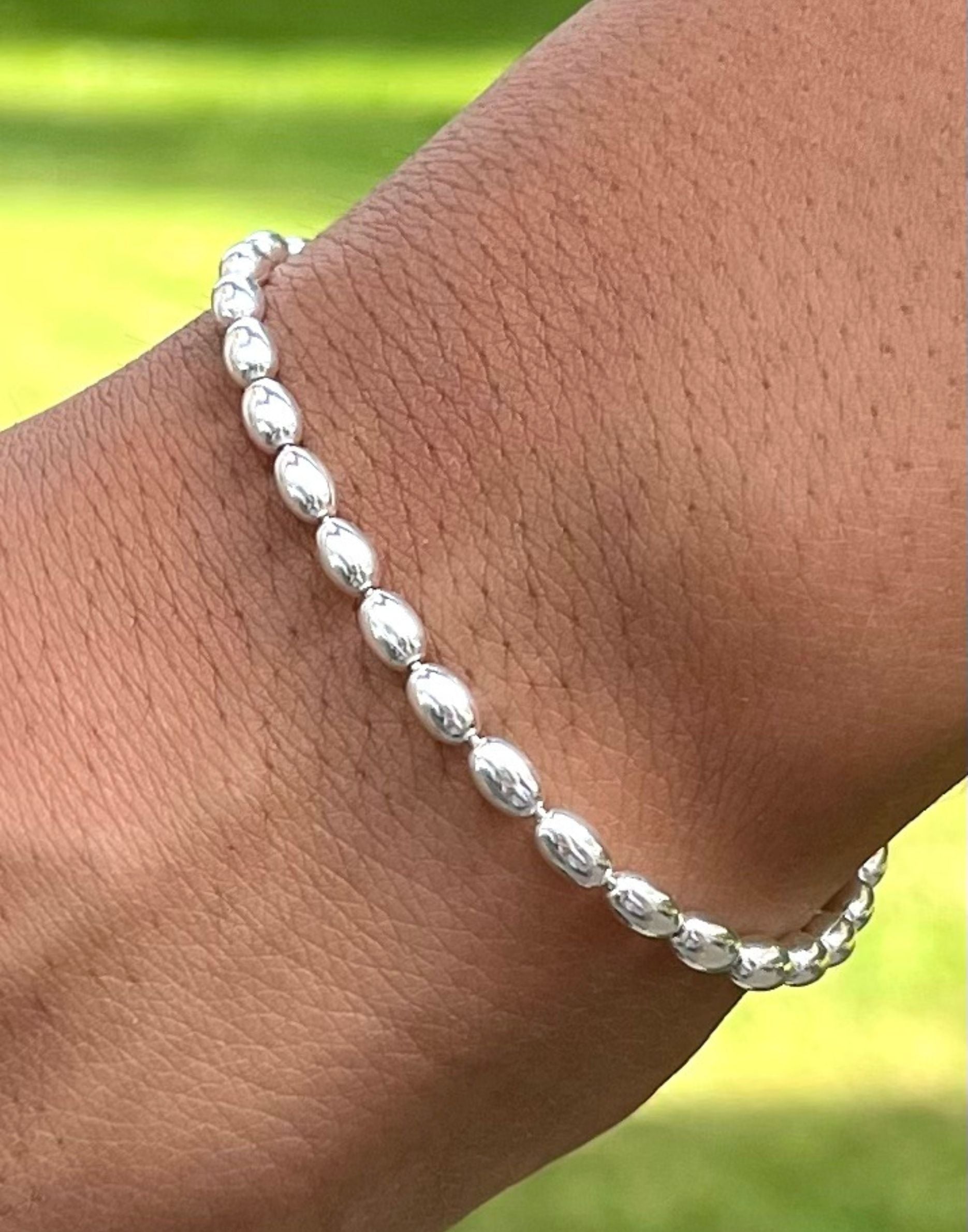 Jilly Sterling Silver Ball Bracelet